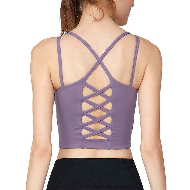 Back Strap Fitness Bra Vest
