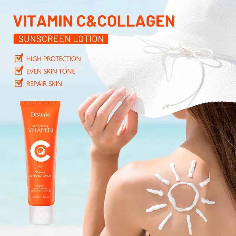 Vitamin-C Collagen Moisturizer Sunscreen Cream