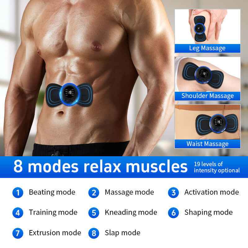 Mini EMS Trainer – Portable Muscle Stimulator