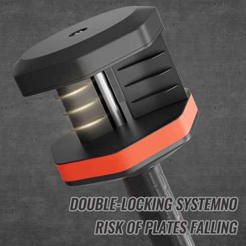 Adjustable Dumbbell Set 10‑in‑1, 55 lb