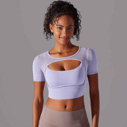 Fitness Double Layer Yoga Top