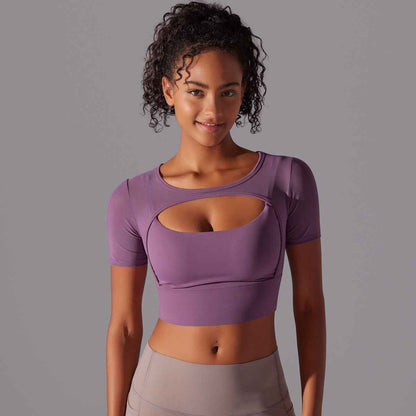 Fitness Double Layer Yoga Top