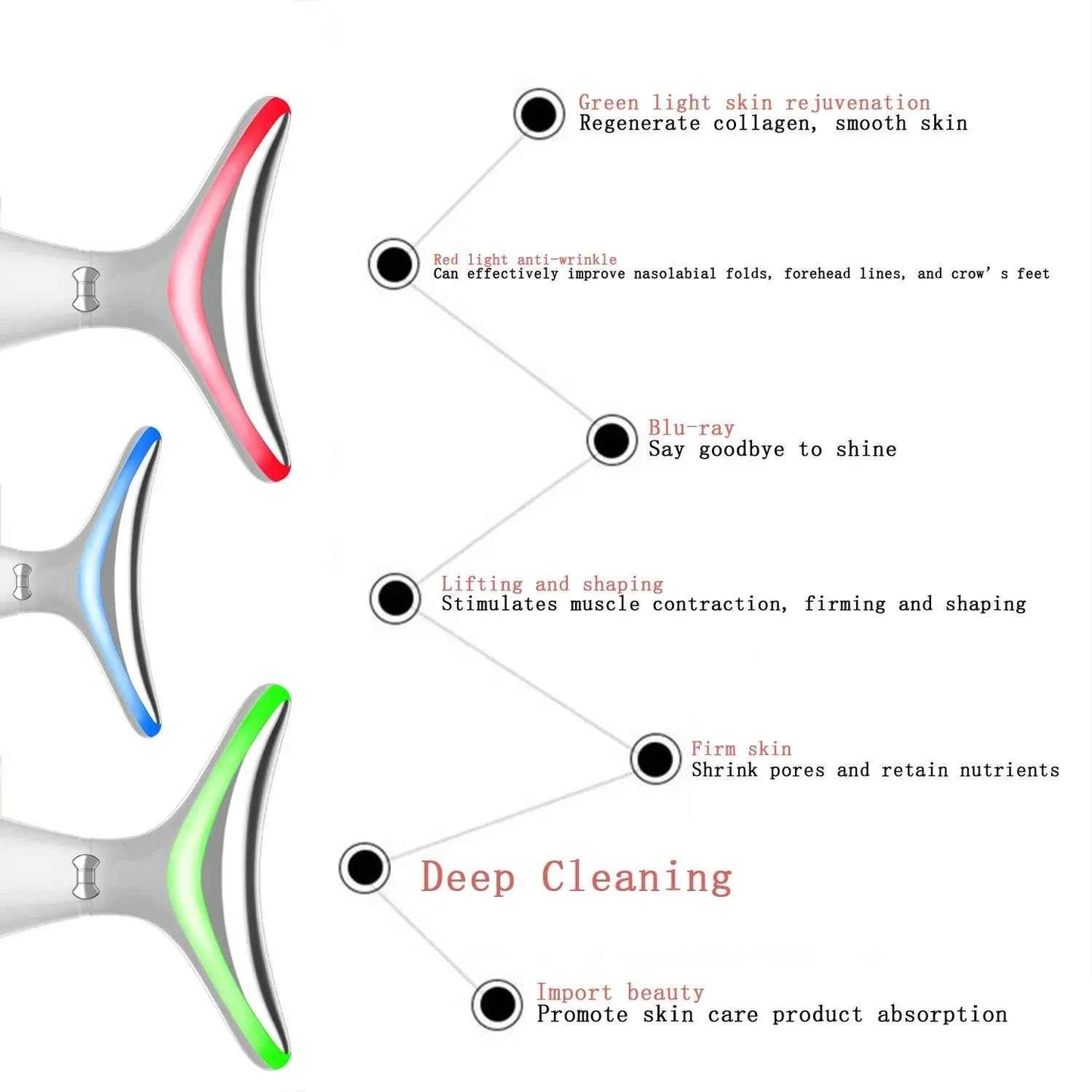 Color Light Neck Beauty Instrument