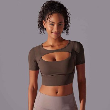 Fitness Double Layer Yoga Top