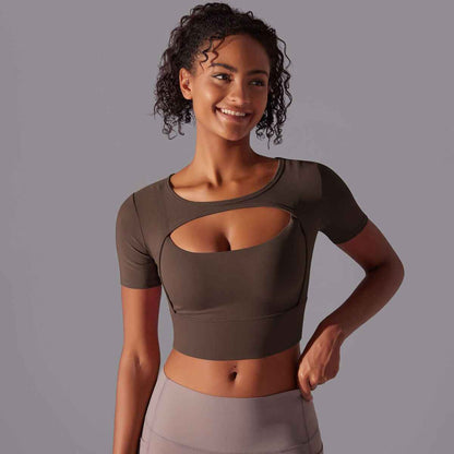 Fitness Double Layer Yoga Top